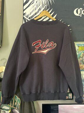 Vintage Faded Fila Crewneck